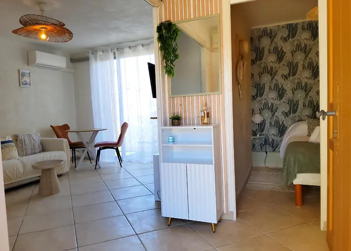 30m2 - Clim - Wifi - 100m Des Plages *