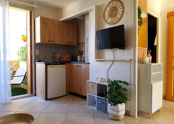 Appartement 30m2 - Clim - Wifi - 100m Des Plages